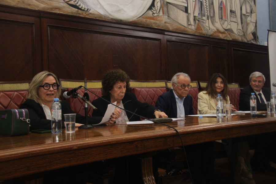 María José Fernández, Lidia Hernández, Carlos Arianna, Marisa Graham y Luis Ugarte