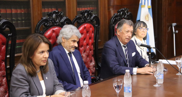 Agustina Díaz Cordero, Leandro Vergara, Alberto Dalla Via y Aurora Besalú Parkinson