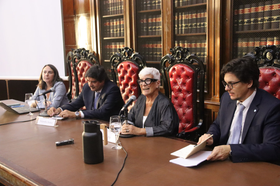 Valeria Thus, Alejandro Slokar, Mónica Pinto y Leonardo Filippini