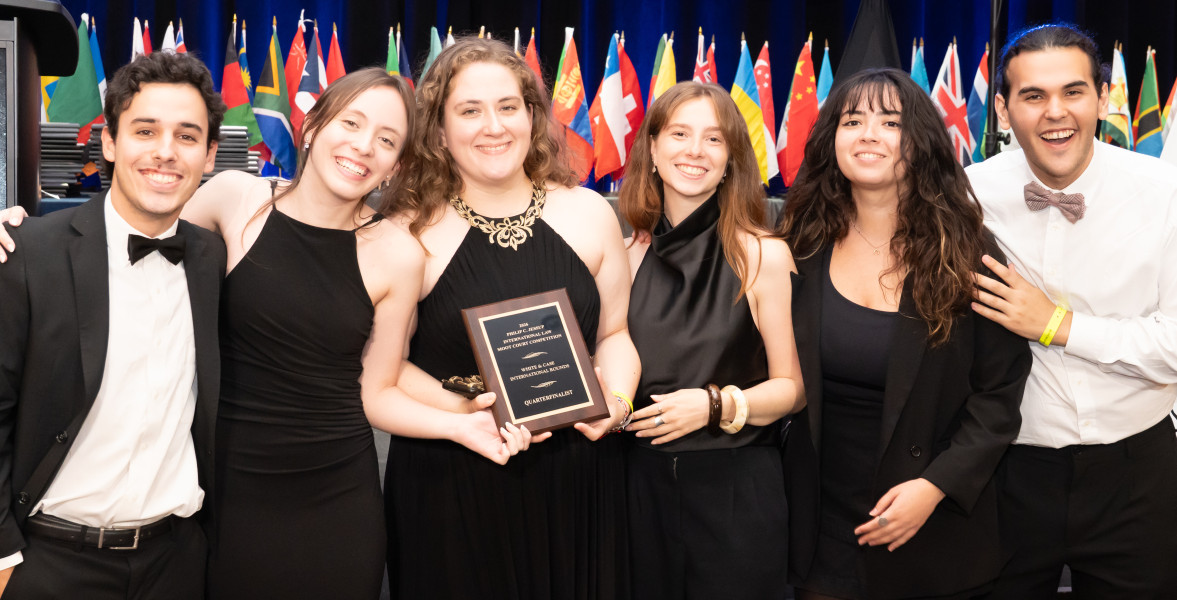 Philip C. Jessup International Law Moot Court Competition 2026: El equipo de la Facultad alcanzó los cuartos de final