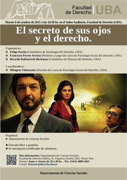 El secreto de sus ojos y el Derecho